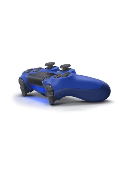 Джойстик беспроводной Sony DualShock 4 v2 Wave Blue (синий) (PS4)